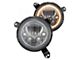 Vision X 7-Inch VX Series LED Headlight Kit with Amber Halo; Black Chrome Housing (20-24 Jeep Gladiator JT)