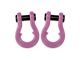 Moose Knuckle Offroad Jowl Split Recovery Shackle 3/4 Combo; Pretty Pink and Pretty Pink