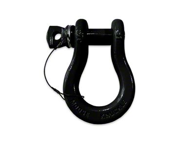 Moose Knuckle Offroad B'oh Spin Pin Recovery Shackle; Black Hole