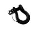 Moose Knuckle Offroad B'oh Spin Pin Recovery Shackle 3/4; Black Hole