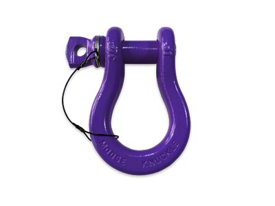 Moose Knuckle Offroad B'oh Spin Pin Recovery Shackle; Grape Escape