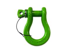 Moose Knuckle Offroad B'oh Spin Pin Recovery Shackle 3/4; Sublime Green