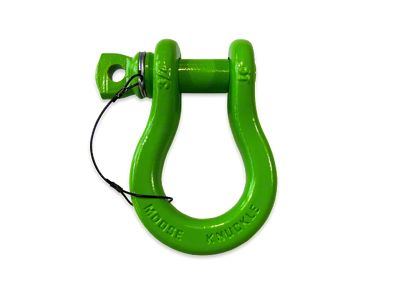 Moose Knuckle Offroad B'oh Spin Pin Recovery Shackle; Sublime Green