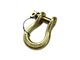 Moose Knuckle Offroad B'oh Spin Pin Recovery Shackle 3/4; Brass Knuckle
