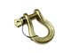 Moose Knuckle Offroad B'oh Spin Pin Recovery Shackle 3/4; Brass Knuckle