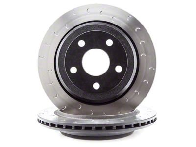 Alcon 330x22mm Slotted Rotor; Rear Passenger Side (20-23 Jeep Gladiator JT)