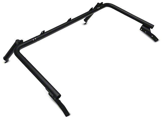 Off Camber Fabrications by MBRP Front Roof Rack Extension; Black Coated (07-10 Jeep Wrangler JK 2-Door)