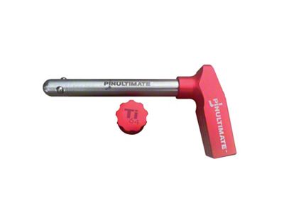 PinUltimate Ultimate Quick-Release Hitch Pin; Titanium