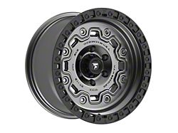 Fittipaldi Offroad FT100 Satin Anthracite Wheel; 17x9 (20-23 Jeep Gladiator JT)