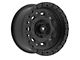 Fittipaldi Offroad FT100 Satin Black Wheel; 17x9 (07-18 Jeep Wrangler JK)