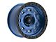 Fittipaldi Offroad FT100 Satin Blue Wheel; 17x9 (18-24 Jeep Wrangler JL)