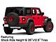 Fittipaldi Offroad FT101 Gloss Black Machined with Red Tint Wheel; 17x9 (18-24 Jeep Wrangler JL)