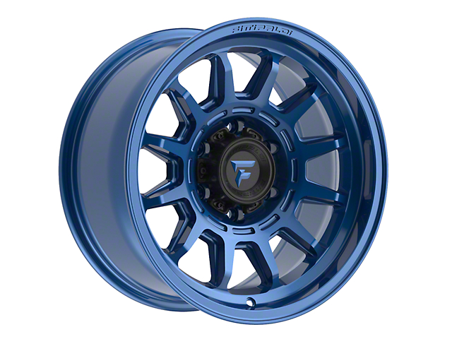 Fittipaldi Offroad FT102 Satin Blue Wheel; 17x8.5 (20-23 Jeep Gladiator JT)