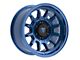 Fittipaldi Offroad FT102 Satin Blue Wheel; 17x8.5 (18-24 Jeep Wrangler JL)