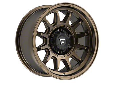 Fittipaldi Offroad FT102 Satin Bronze Wheel; 17x8.5 (05-10 Jeep Grand Cherokee WK, Excluding SRT8)