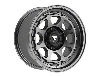 Fittipaldi Offroad FT103 Satin Anthracite Wheel; 17x8.5 (18-24 Jeep Wrangler JL)
