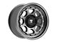 Fittipaldi Offroad FT103 Satin Anthracite Wheel; 17x8.5 (07-18 Jeep Wrangler JK)