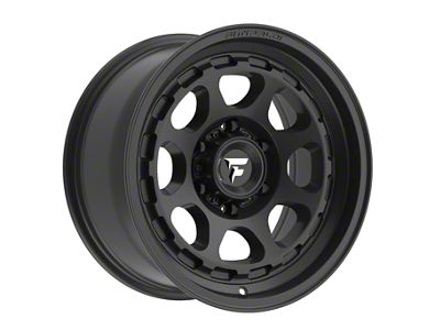 Fittipaldi Offroad FT103 Satin Black Wheel; 17x8.5 (18-24 Jeep Wrangler JL)
