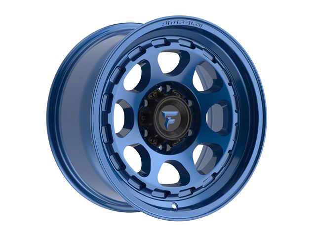 Fittipaldi Offroad FT103 Satin Blue Wheel; 17x8.5 (18-24 Jeep Wrangler JL)