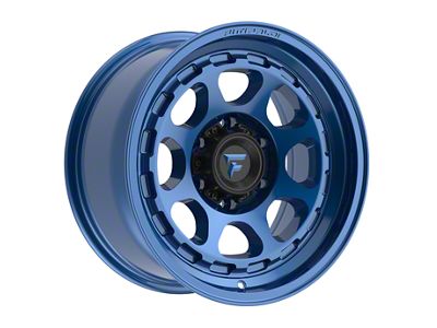 Fittipaldi Offroad FT103 Satin Blue Wheel; 17x8.5 (07-18 Jeep Wrangler JK)