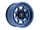 Fittipaldi Offroad FT103 Satin Blue Wheel; 17x8.5 (20-24 Jeep Gladiator JT)