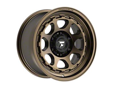 Fittipaldi Offroad FT103 Satin Bronze Wheel; 17x8.5 (07-18 Jeep Wrangler JK)