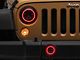 7-Inch RGB Halo LED Headlights and Fog Lights; Black Housing; Clear Lens (97-18 Jeep Wrangler TJ & JK)