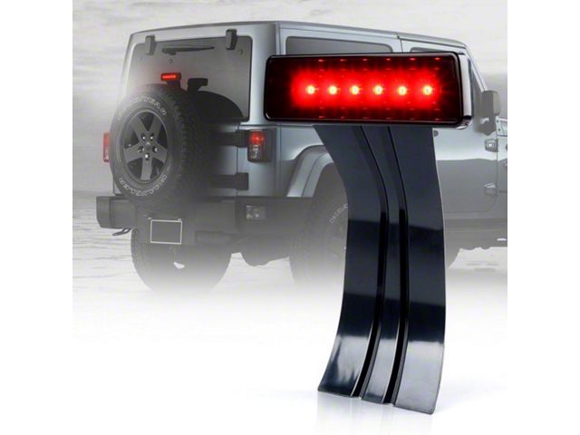 LED Third Brake Light; White (07-18 Jeep Wrangler JK)