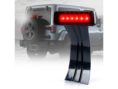 LED Third Brake Light; White (07-18 Jeep Wrangler JK)