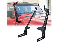 Prevail Series 50-Inch Light Bar Mounting Bracket Set (18-24 Jeep Wrangler JL)