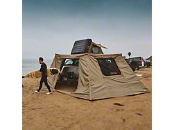 Tuff Stuff Overland 270-Degree Compact Shade Wall Pack; 1-Door and 1-Wall (Universal; Some Adaptation May Be Required)