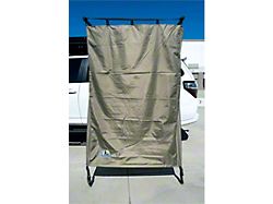 Tuff Stuff Overland Mounted Shower Tent Enclosure (Universal; Some Adaptation May Be Required)