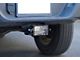 2-Inch Aluminum Trailer Hitch Cover with U.S. Flag; Black (Universal; Some Adaptation May Be Required)