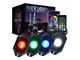 4-LED Trophy Series RGBW Rock Lights with Bluetooth Controller (Universal; Some Adaptation May Be Required)