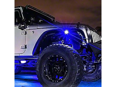 Rugged Ridge Jeep Wrangler Accessory Brake Light LED Ring 11585.04