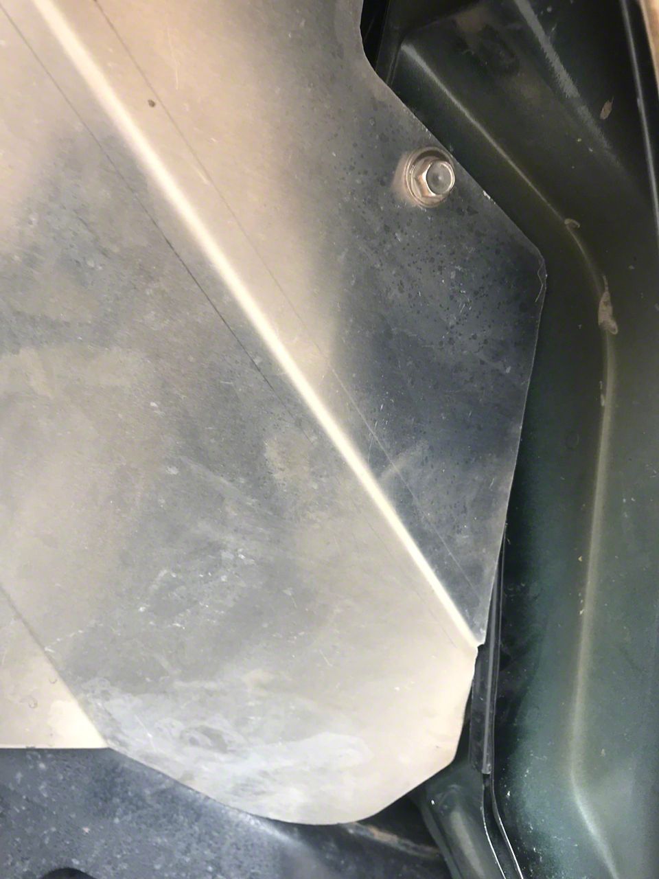 Affordable Offroad Jeep Wrangler Inner Fender Liners; Bare Metal ...