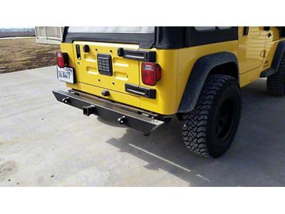 Affordable Offroad Rear Bumper; Black (76-86 Jeep CJ7)