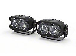 Morimoto 2Banger LED Pod Lights; NCS White Combo Beam (Universal; Some Adaptation May Be Required)