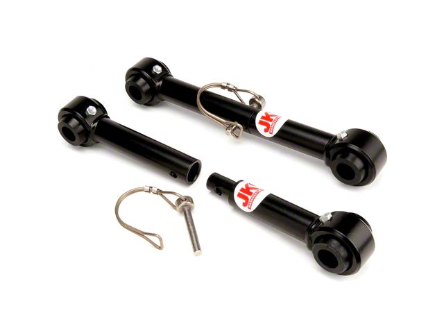 JKS Manufacturing Quicker Disconnect Sway Bar Links for 2.50 to 6-Inch Lift (76-86 Jeep CJ7)