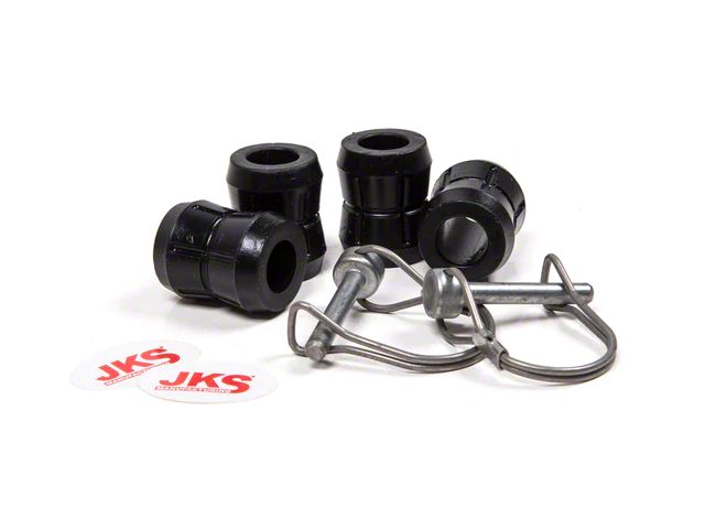 JKS Manufacturing Quicker Disconnect Sway Bar Links without Studs Service Pack (76-95 Jeep CJ7 & Wrangler YJ)