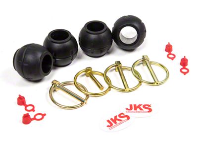 JKS Manufacturing Quicker Disconnect Sway Bar Links without Studs Service Pack (99-04 Jeep Grand Cherokee WJ)