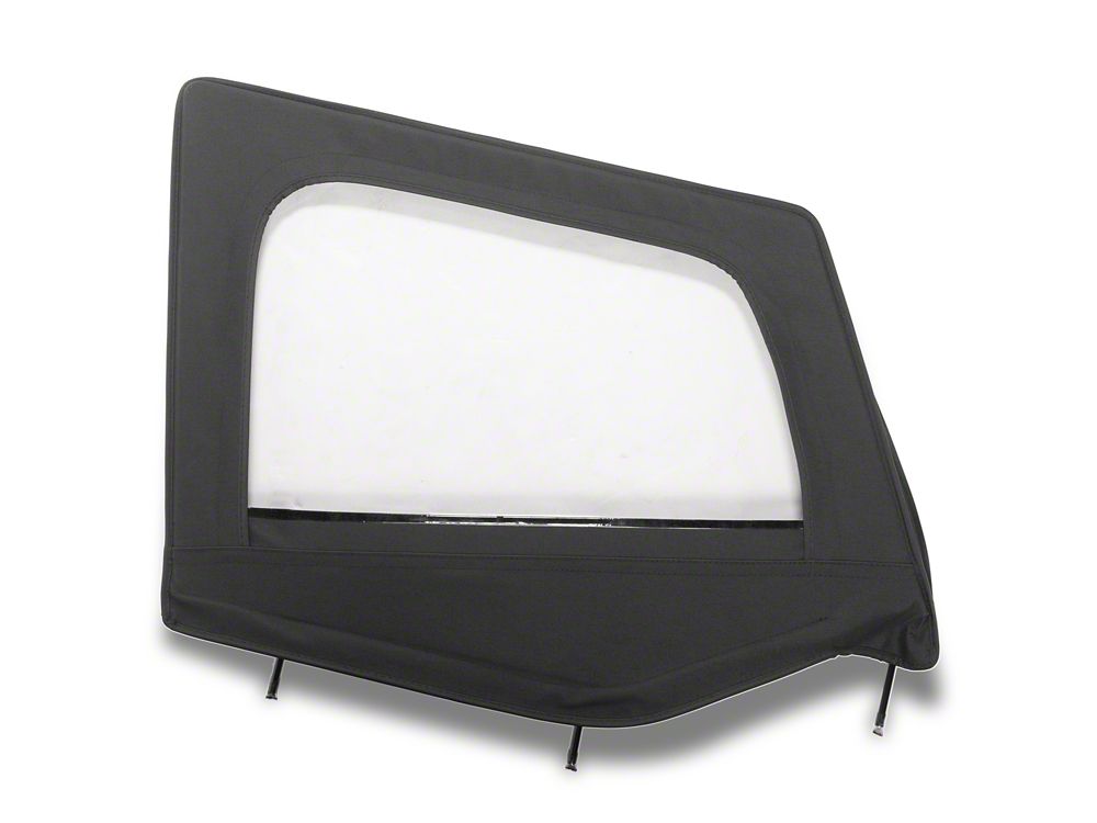 RedRock Door Skin with Frame; Passenger Side; Black Denim RedRock Door Skin with Frame; Passenger Side; Black Denim