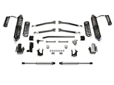 Fabtech 3-Inch Trail Suspension Lift Kit with Front Dirt Logic 2.5 Reservoir Coil-Overs and Rear Dirt Logic 2.25 Shocks (20-24 3.0L EcoDiesel Jeep Wrangler JL)