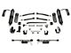 Fabtech 5-Inch Trail Suspension Lift Kit with Front Dirt Logic 2.5 Reservoir Coil-Overs and Rear Dirt Logic 2.25 Reservoir Shocks (21-24 2.0L or 3.6L Jeep Wrangler JL 4-Door, Excluding 4xe)