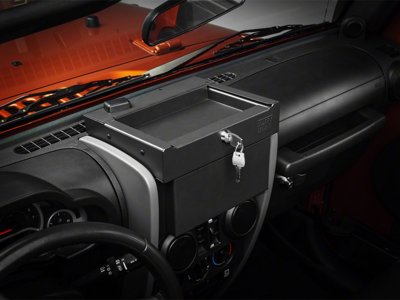 Tuffy Jeep Wrangler Flip-n-Lock Stereo Cover and Tray ... safe lock diagram 