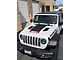 V3 Hood Stripe with 1941 Logo; Matte Black with Red (20-24 Jeep Gladiator JT Launch Edition, Rubicon)