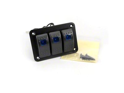 Vivid Lumen Industries 3-Port Rocker Switch (Universal; Some Adaptation May Be Required)