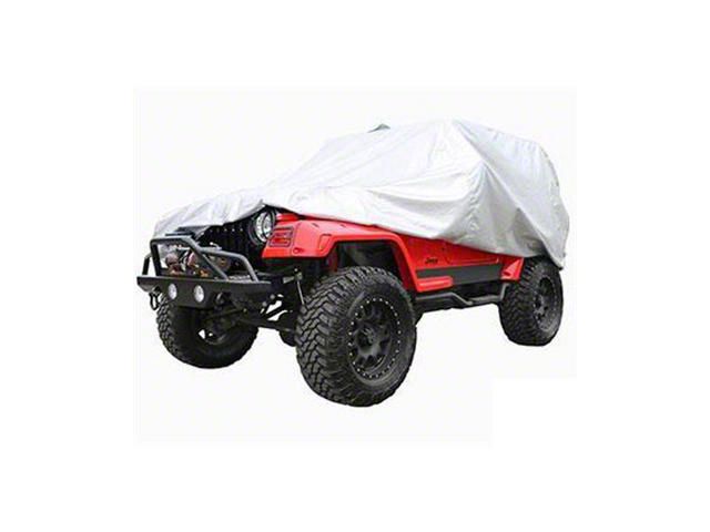 Multiguard All-Weather Car Cover; Silver (76-06 Jeep C7, Wrangler YJ & TJ, Excluding Unlimited)