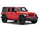 SEC10 Small Rear Window Decal; Frosted (18-24 Jeep Wrangler JL)