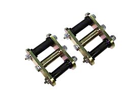 Rust Buster Lubeable Shackles; Rear (76-86 Jeep CJ7)